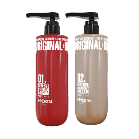 After Shave Balsam 01 and 02