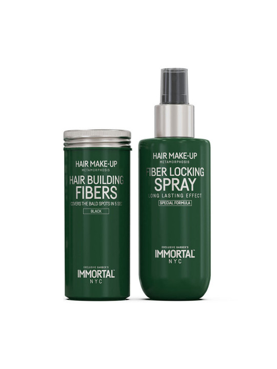 Haarverdichtungsfasern 20g & Fixierspray 150ml – 2-in-1 Set