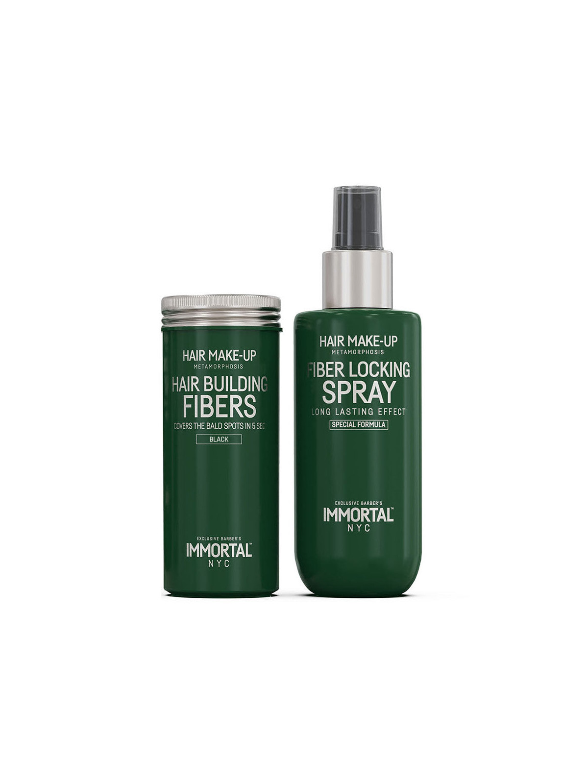 Haarverdichtungsfasern 20g & Fixierspray 150ml – 2-in-1 Set