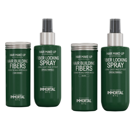 Haarverdichtungsfasern 20g & Fixierspray 150ml – 2-in-1 Set