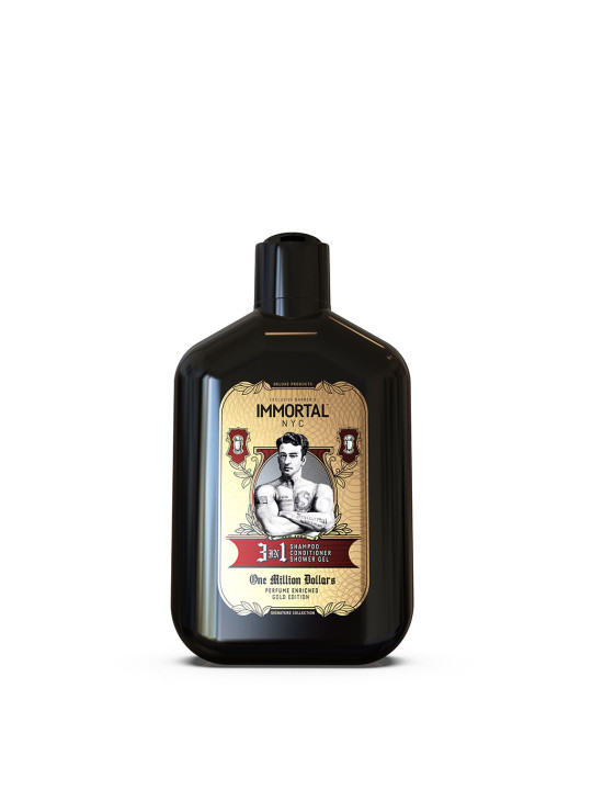 Immortal NYC One Million Dollars 3-in-1 Shampoo – 500 ml (mit Box)