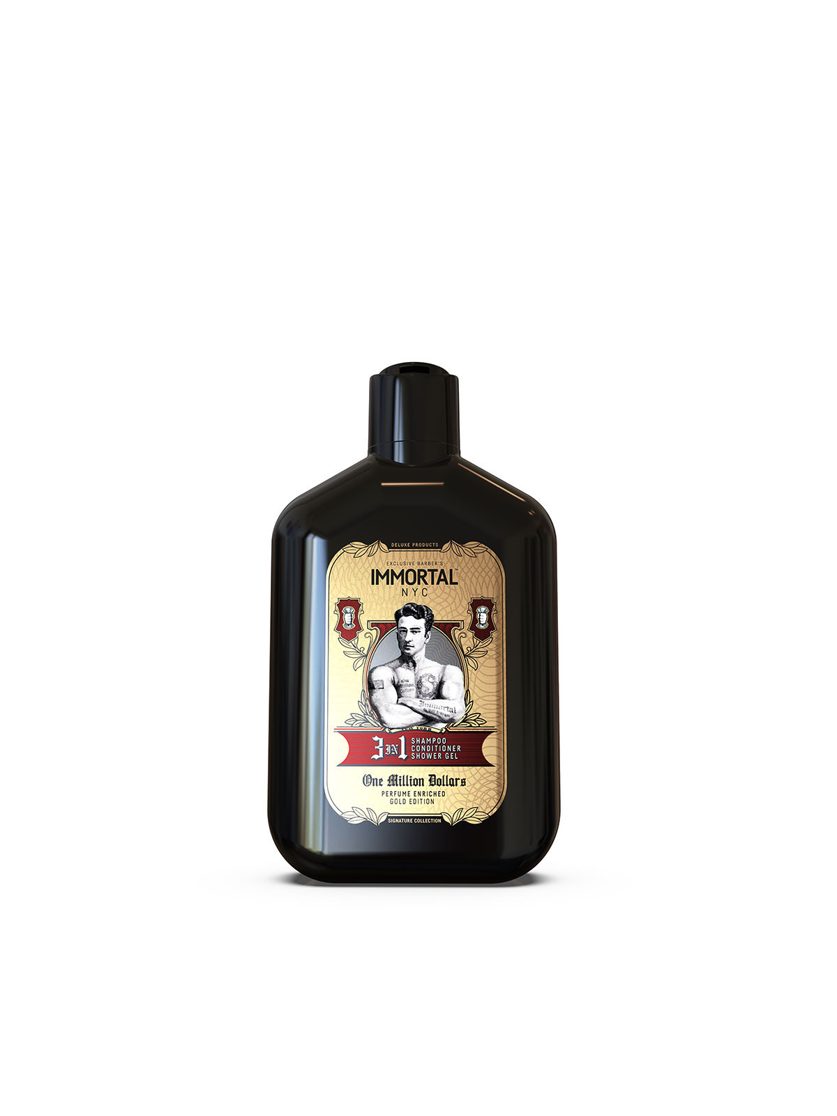 Immortal NYC One Million Dollars 3-in-1 Shampoo – 500 ml (mit Box)