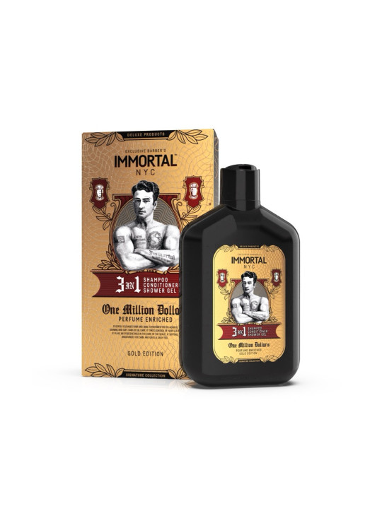 Immortal NYC One Million Dollars 3-in-1 Shampoo – 500 ml (mit Box)