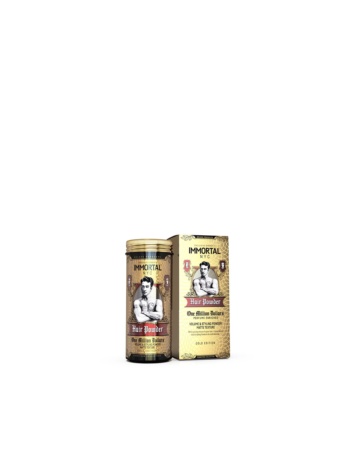 One Million Dollars Haarpuder – 20 g Immortal NYC