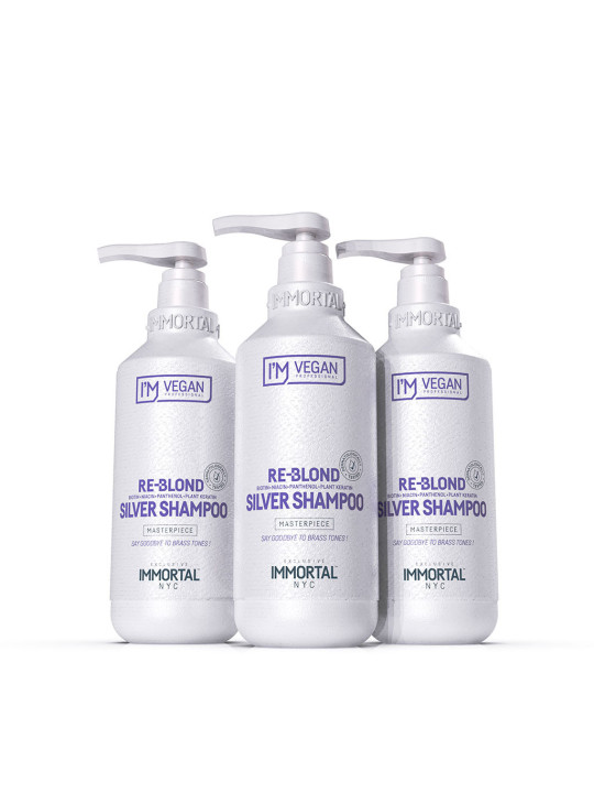 RE-BOND Silver Shampoo – 500 ml IMMORTAL NYC
