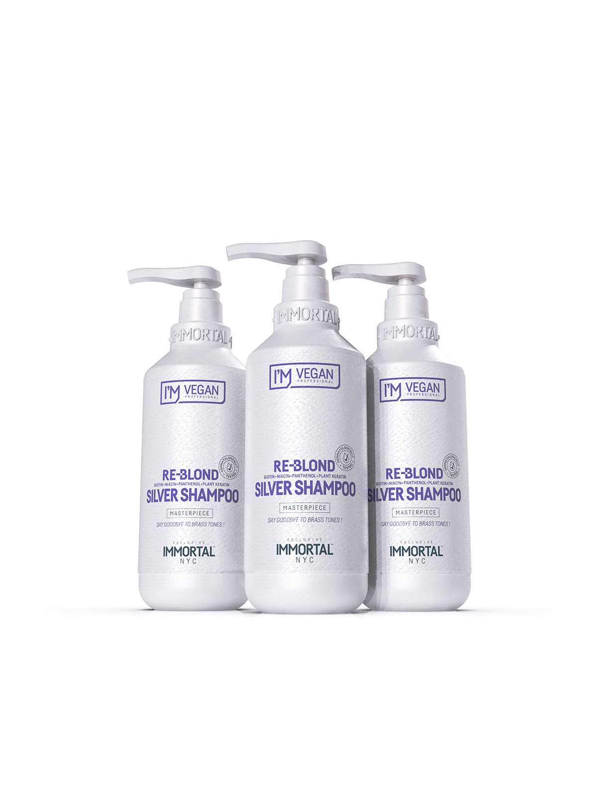 RE-BOND Silver Shampoo – 500 ml IMMORTAL NYC