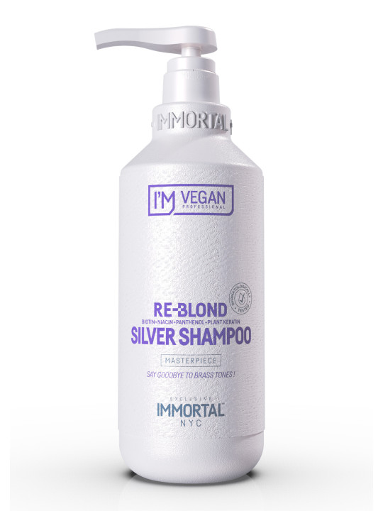 RE-BOND Silver Shampoo – 500 ml IMMORTAL NYC