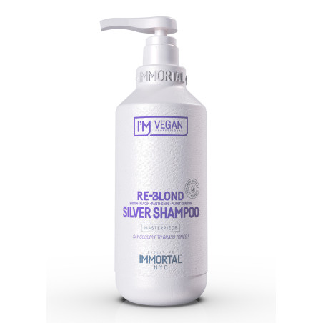 RE-BOND Silver Shampoo – 500 ml IMMORTAL NYC