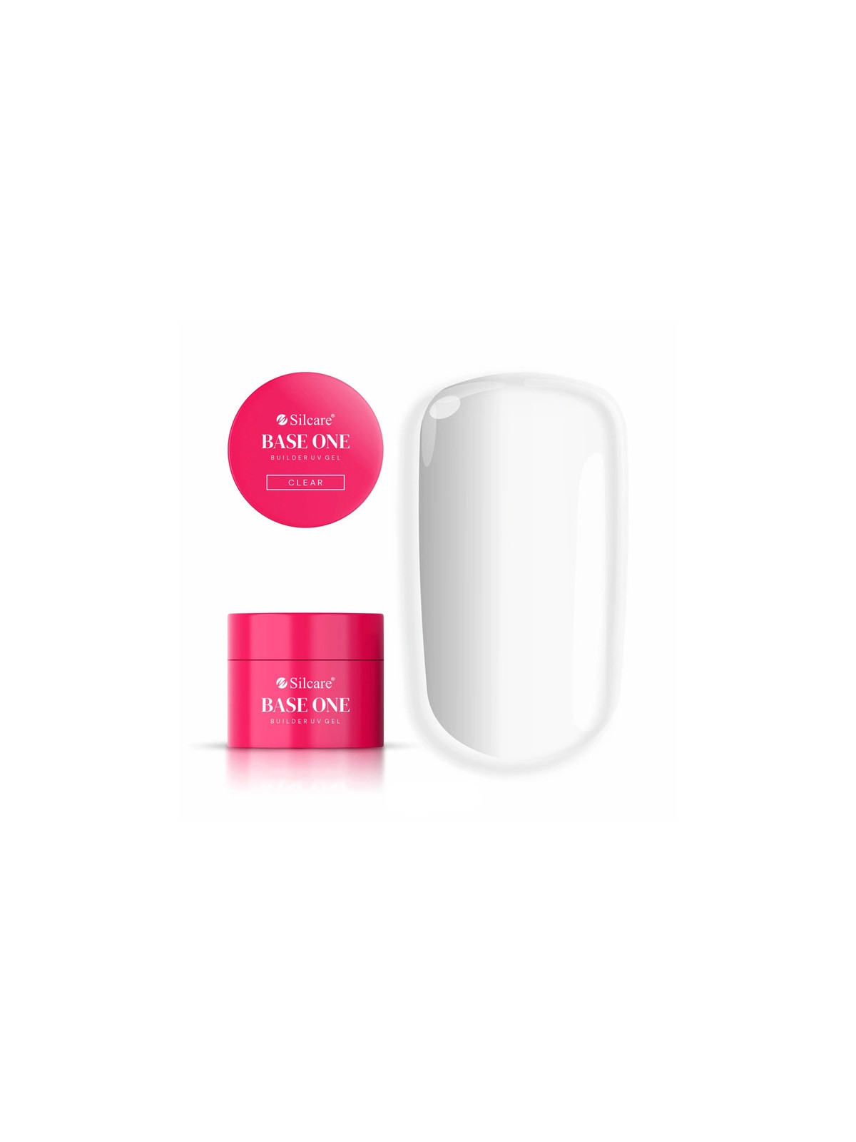 Gél na nechty - clear - priesvitný - 50g