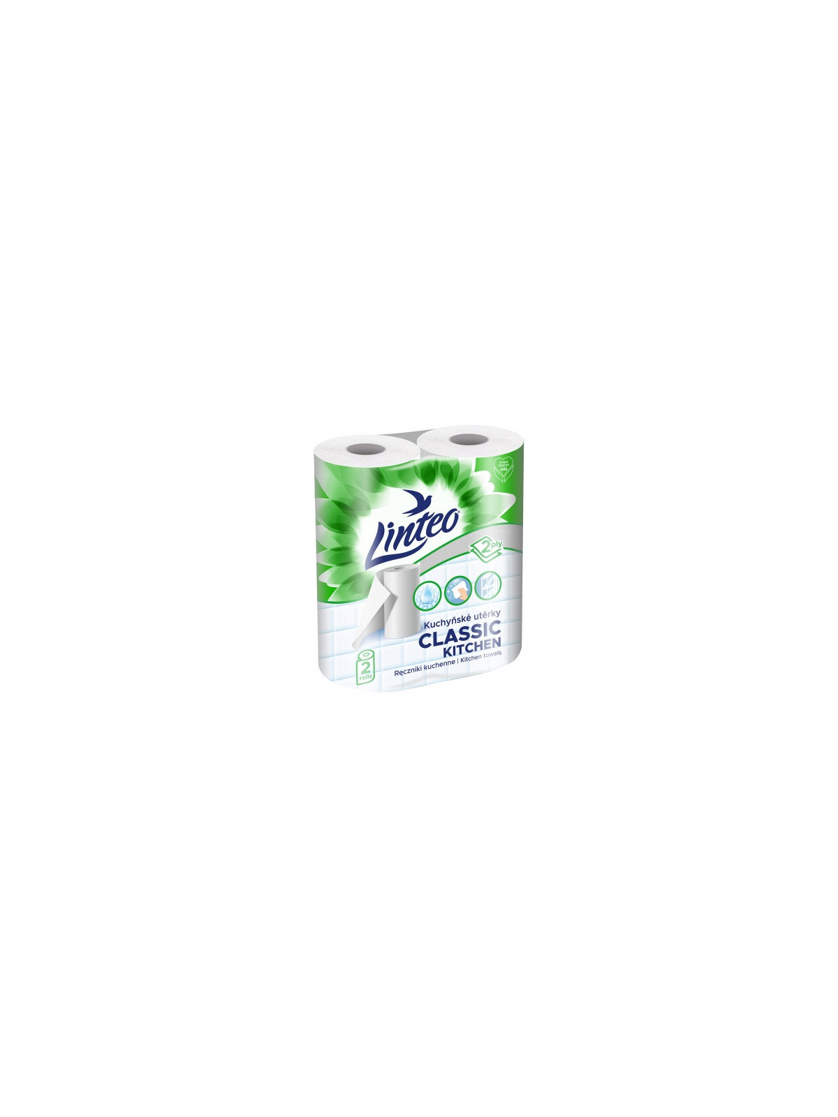 Papierové útierky - 2rolky - 2 x 25  metrov