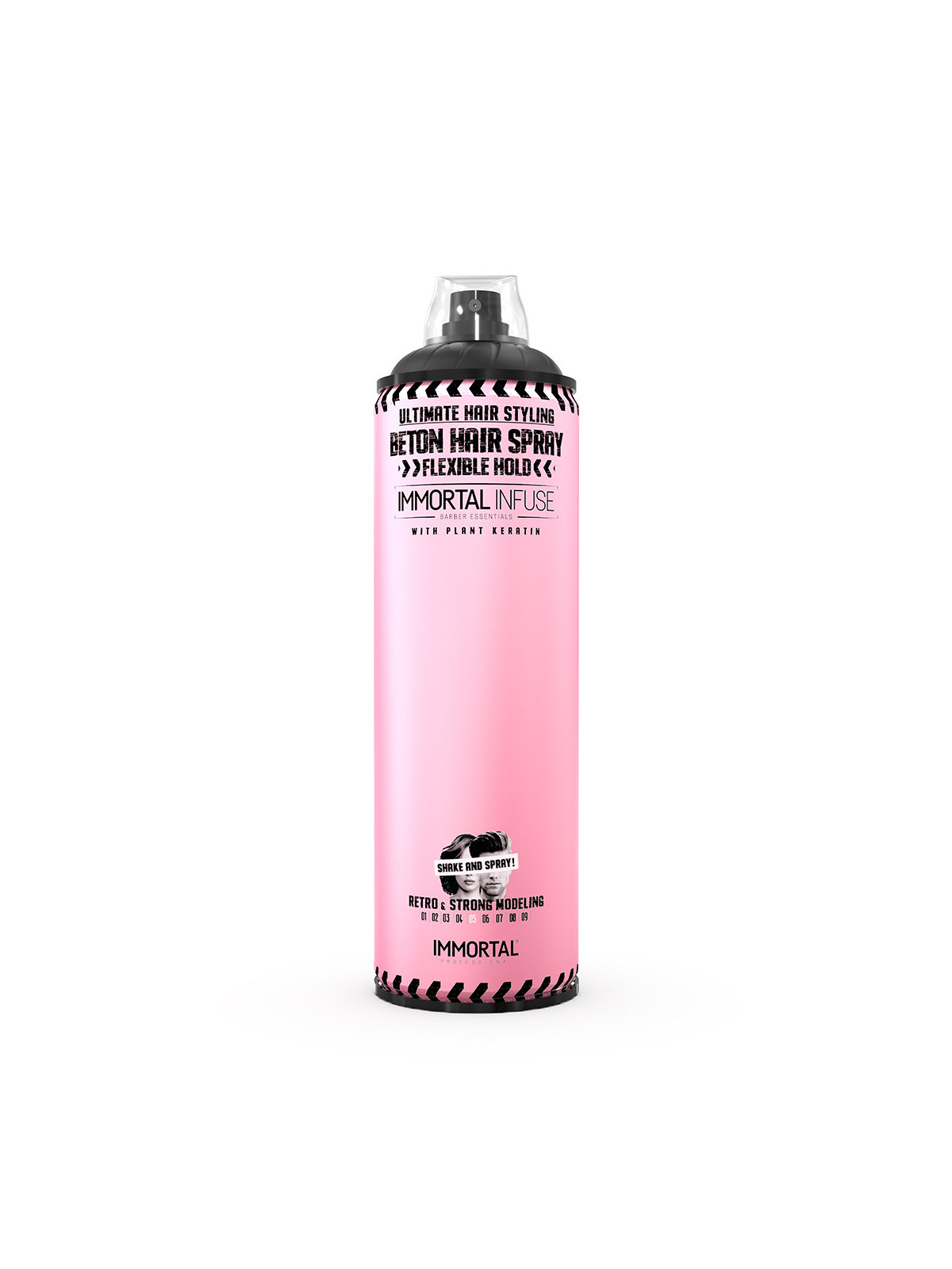 Beton Hair Spray Flexible Hold – 500 ml IMMORTAL INFUSE