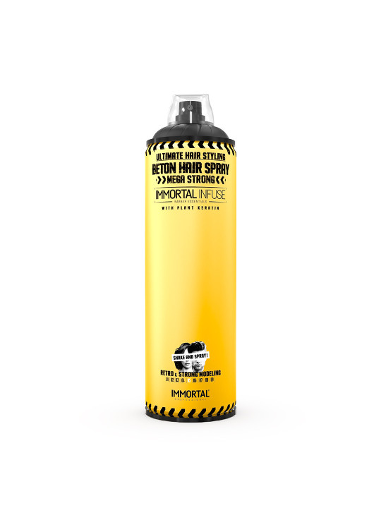 Beton Haarspray Mega Strong– 500 ml IMMORTAL INFUSE