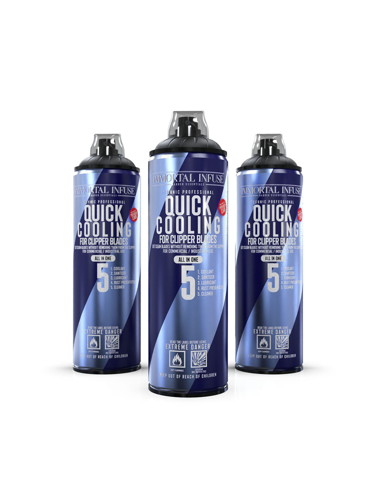 Quick Cooling 5-in-1 Spray – 500 ml IMMORTAL INFUSE