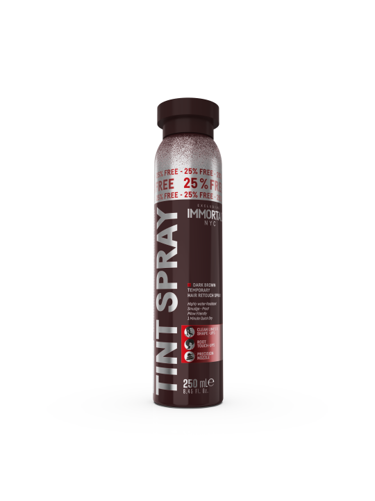 Tint Spray – Temporäres Haar-Retouching (Dunkelbraun & Schwarz, 250 ml)