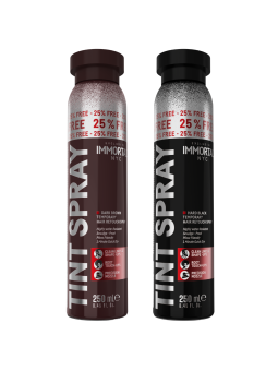 Tint Spray – Temporäres Haar-Retouching (Dunkelbraun & Schwarz, 250 ml)