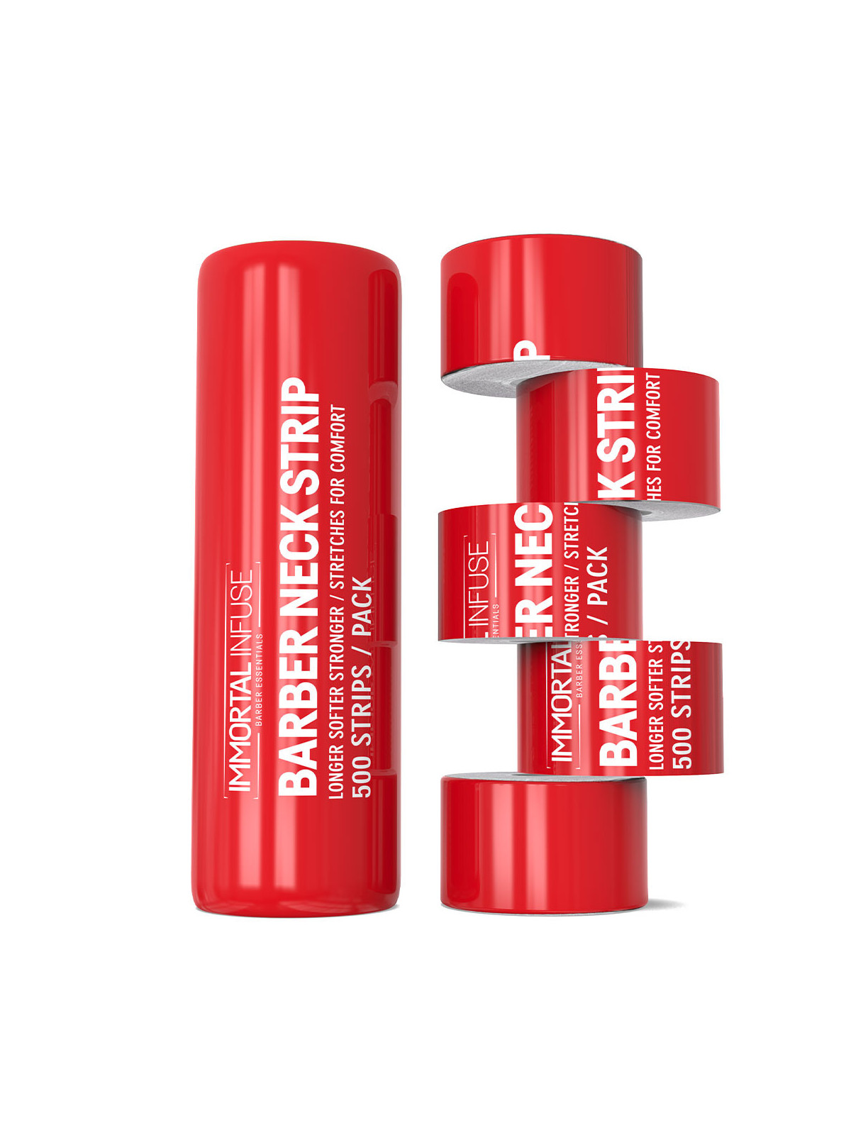 Einweg-Nackenstreifen – 100x5 Pack (500 Stück) Immortal Infuse