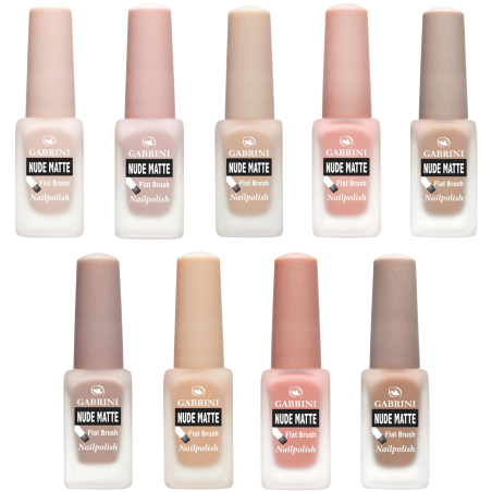 Gabrini Nude Matte Nail Polish 13ml