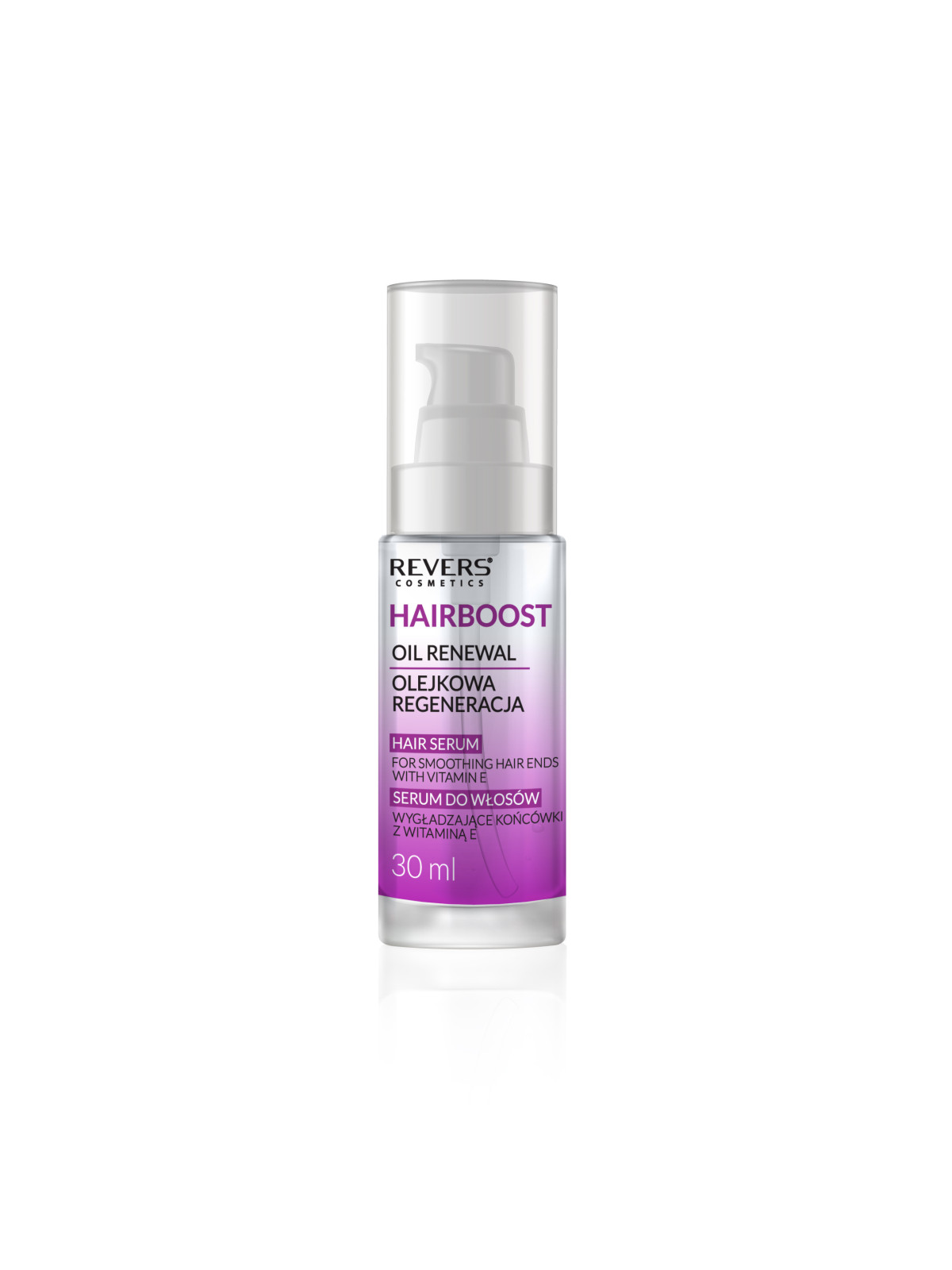 HAIRBOOST Silikonserum mit Vitamin E zum Glätten der Haarspitzen 30 ml