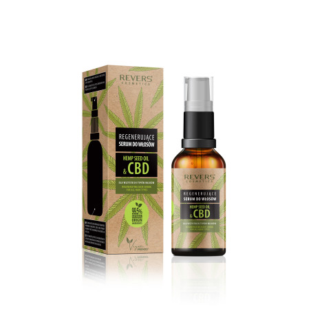 REGENERIERENDES HAARSERUM mit natürlichem CBD-Hanföl 50 ml