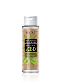 Reinigungsflüssigkeit mit natürlichem Hanföl und CBD 400 ml