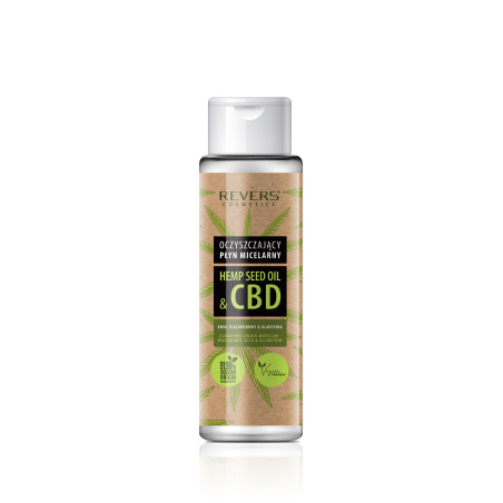 Reinigungsflüssigkeit mit natürlichem Hanföl und CBD 400 ml