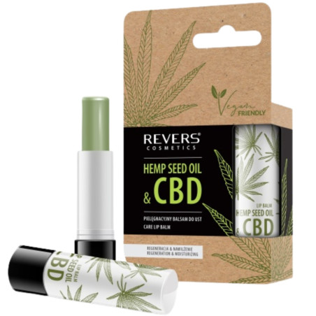 Nährstoffreicher Lippenbalsam mit natürlichem CBD-Hanföl