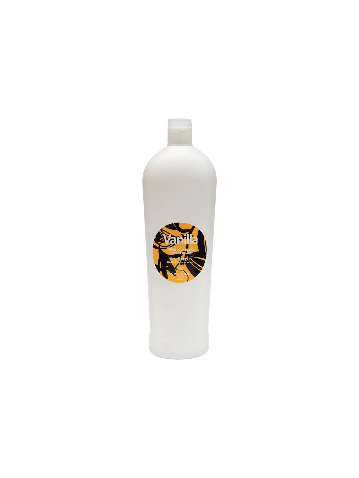 KALLOS Vanilla Shine Shampoo – Für trockenes & glanzloses Haar
