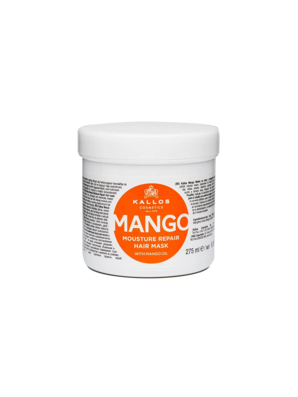 KJMN Haarmaske mit Mangoöl