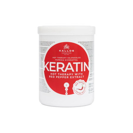 KJMN Haarmaske mit Keratin und Paprikaextrakt
