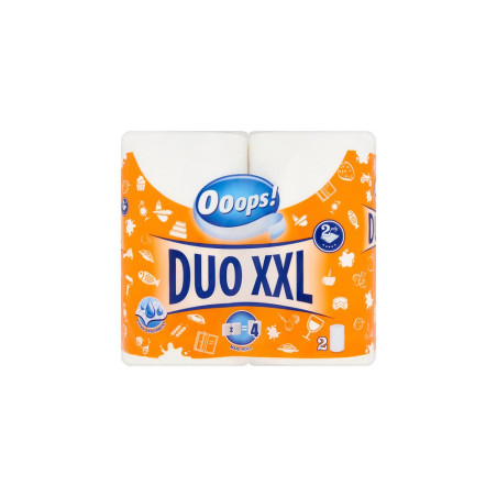 Ooops! Küchentücher Duo XXL 2 Rollen/2-lagig