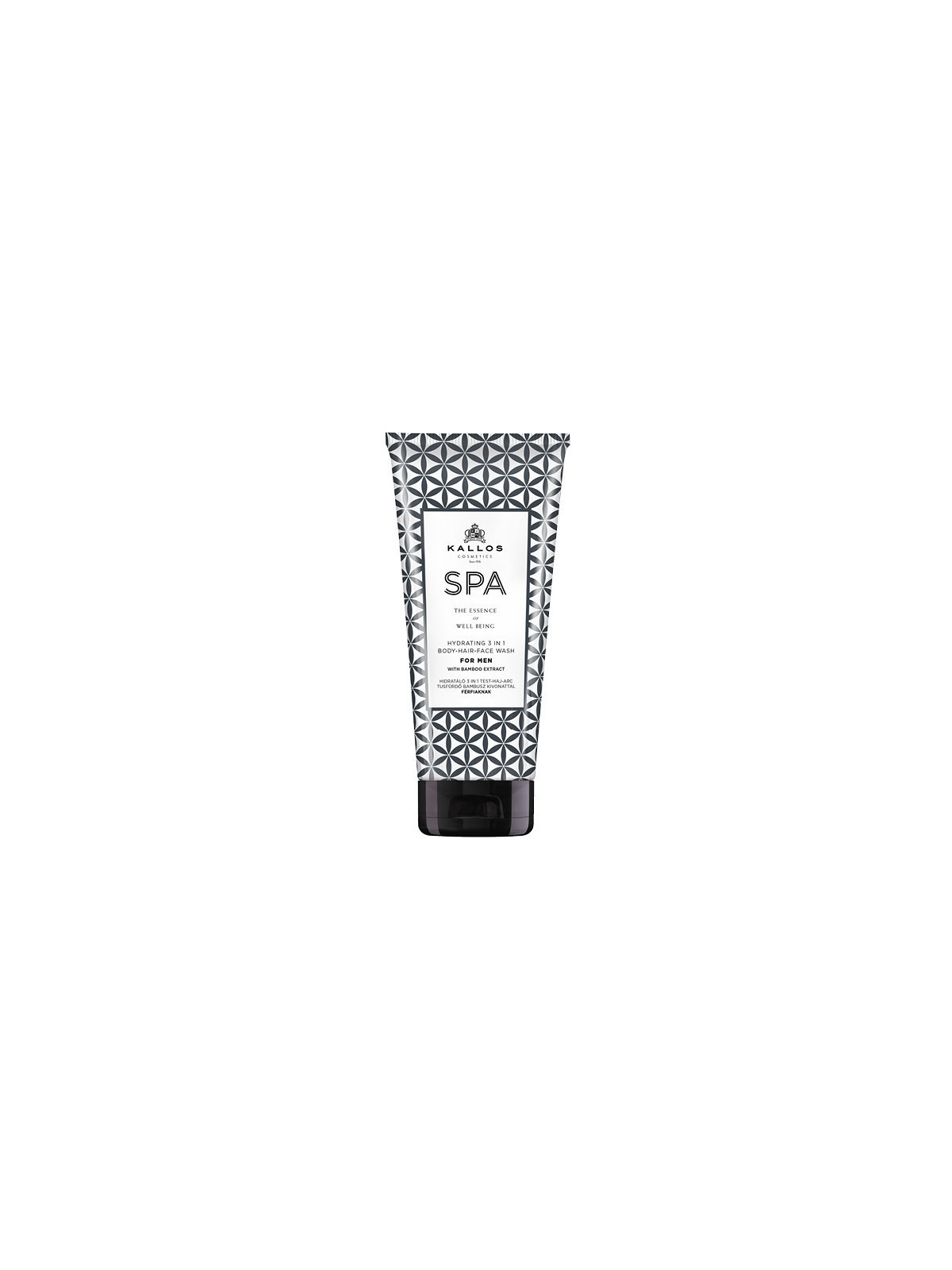Kallos Spa Feuchtigkeitsspendendes 3-in-1-Duschgel für Männer