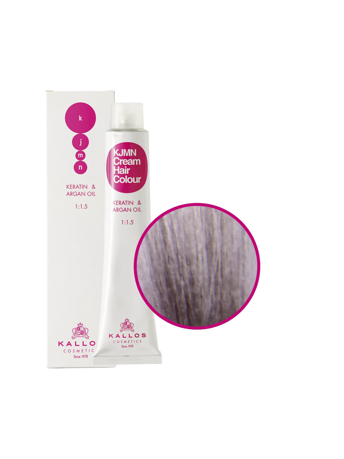KJMN Creme-Haarfarbe 12.81 Perlblond-Ton