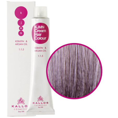 KJMN Creme-Haarfarbe 11.21 – Sehr hellblond violett-asch