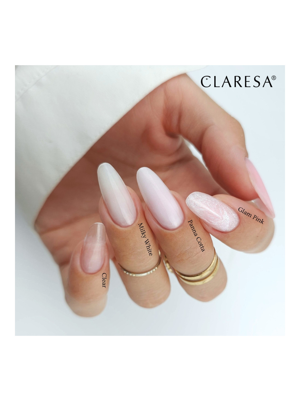 CLARESA HARD & EASY Builder Gel UV/LED – 45 g