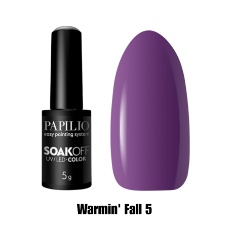 Gél lak- 5ml - Warmin fall 5
