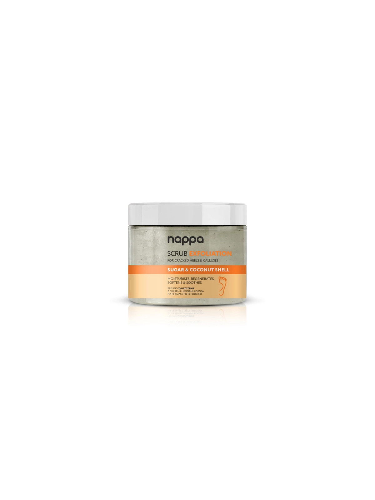 Peeling na nohy pre drsnú pokožku 350 ml