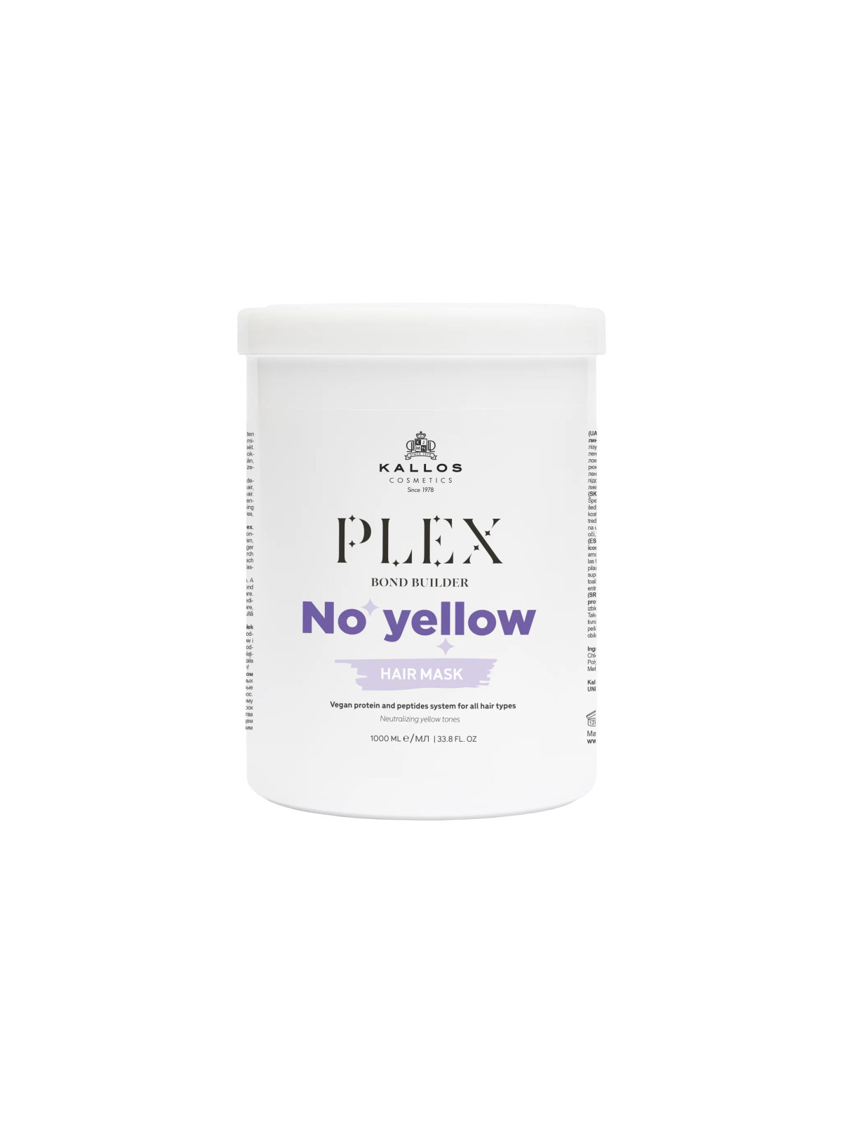 KALLOS Plex No Yellow Bond Builder Haarmaske