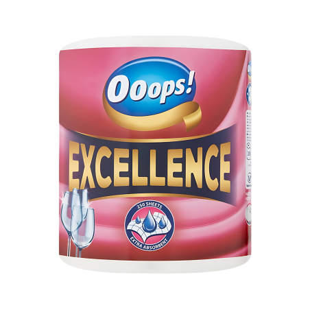 Ooops! Excellence (250 Blatt) – Haushaltspapier (3-lagig)