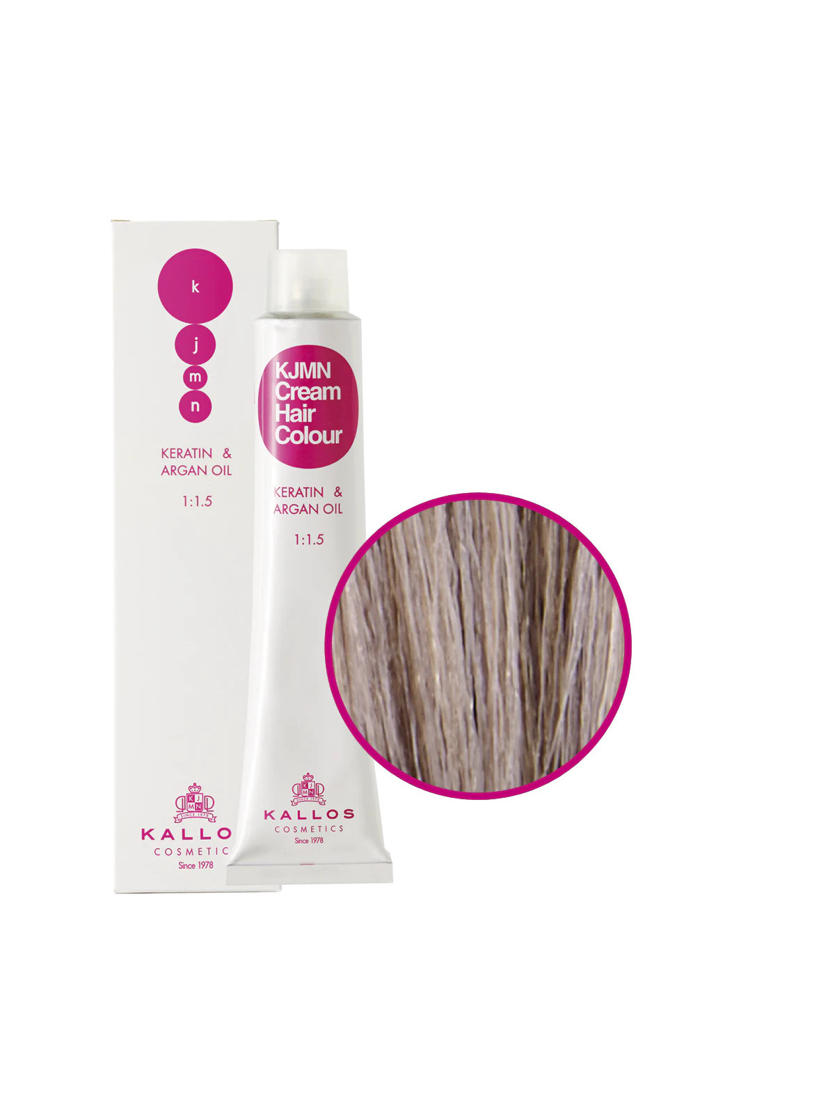 KJMN Haarfarbe 11.10 – Sehr Hellblond mit Asch-Ton