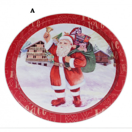 Weihnachtstablett 33 cm Durchmesser