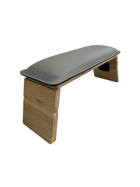 Handauflage exclusive – Kunstleder + Holz