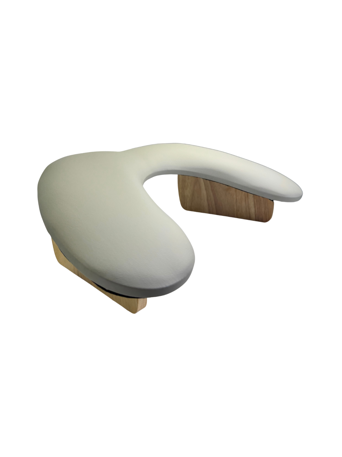 Handauflage exclusive – Kunstleder + Holz