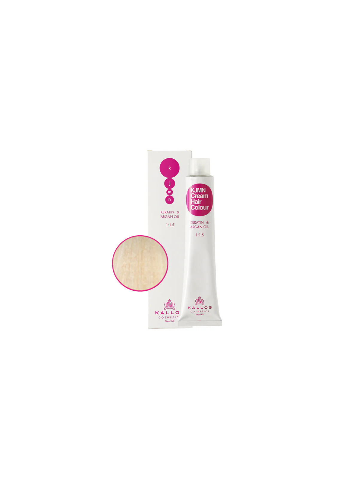KJMN Haarfarbe 12.013 – Ultrahelles Perlmatt-Aschblond