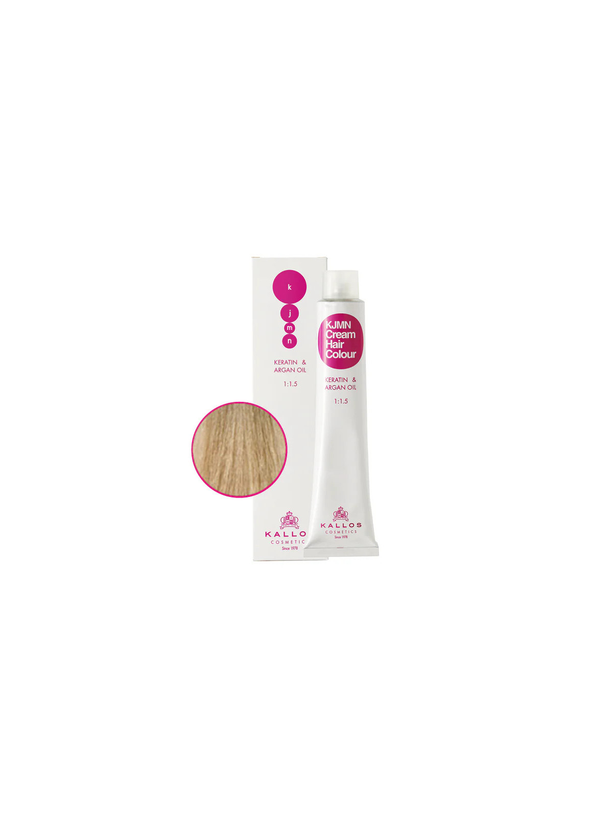 KJMN Haarfarbe 90.32 – Ultra Hell Perlmutt-Goldblond