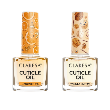 CLARESA Nagelhautöl 5 ml – Mandarin Pie & Vanilla Muffin