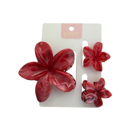 Haarklammer-Set Damen exclusive – Durchmesser 7 cm / 2 Stk. Durchmesser 4 cm