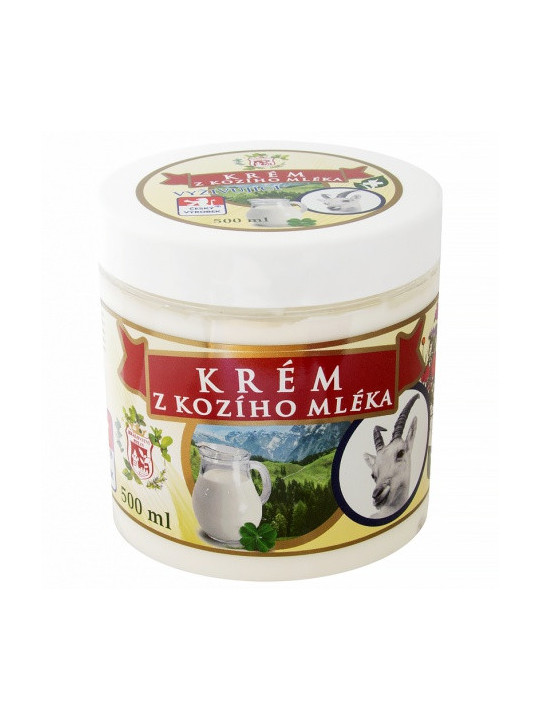 Krém z kozieho mlieka - 500ml - vyživujúci