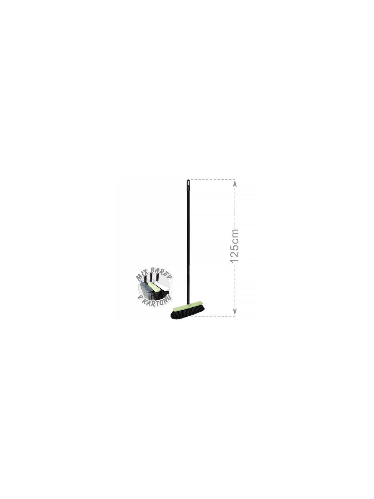Zmeták s násadou 120cm