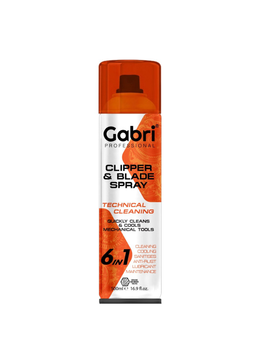 Gabri 6-in-1 Spray für Haarschneidemaschinen & Klingen 500 ml