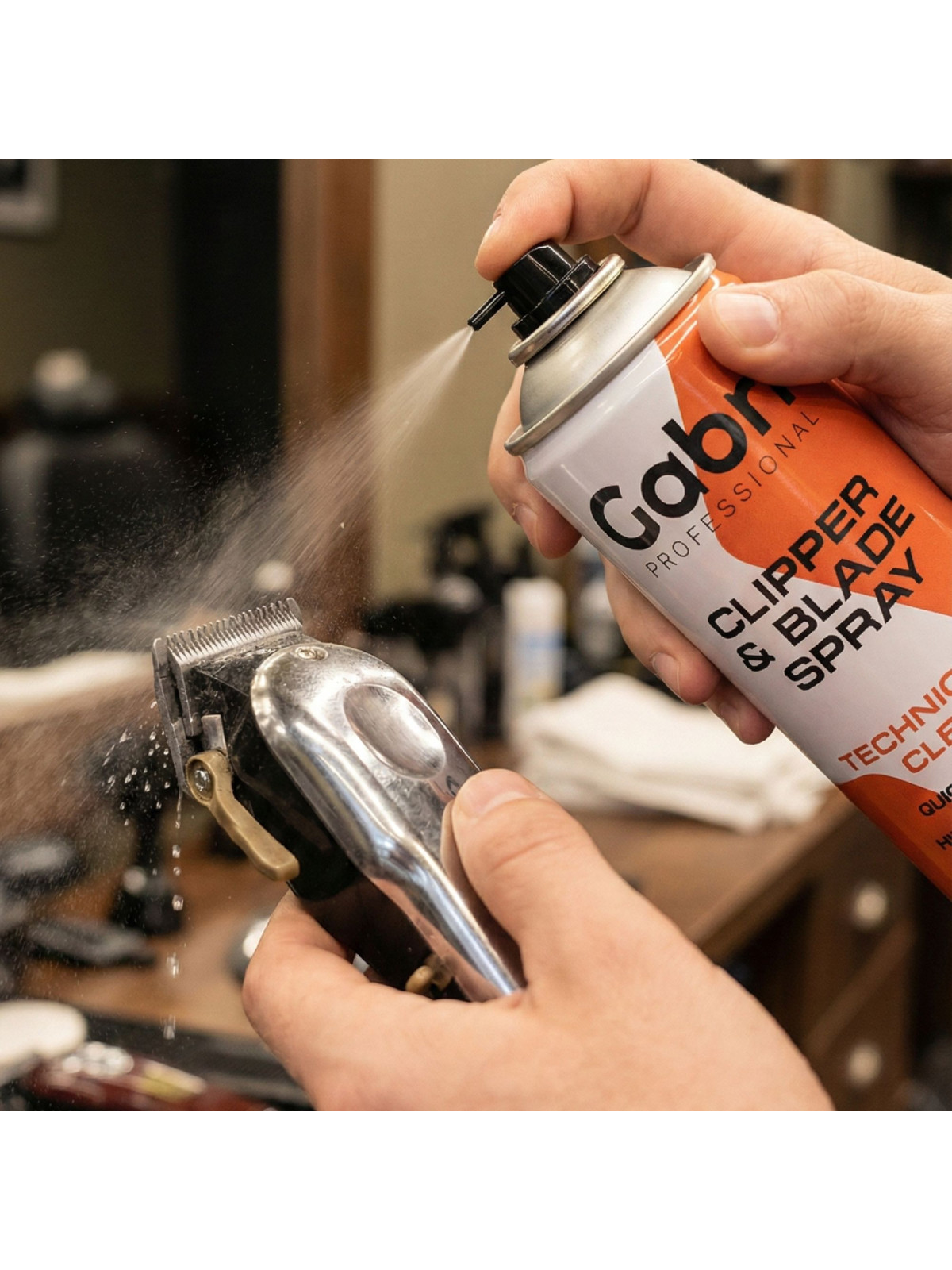 Gabri 6-in-1 Spray für Haarschneidemaschinen & Klingen 500 ml